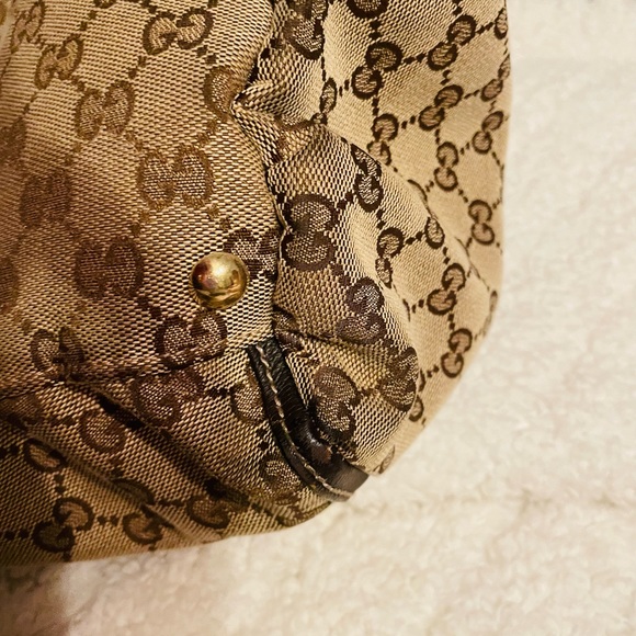 Large GG Canvas Abbey D-Ring Hobo, wallet, wallet plus key holder - Picture 13 of 16